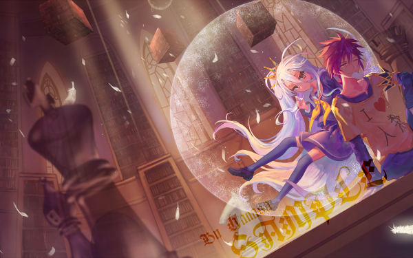 Anime No Game No Life Sora Shiro HD Wallpaper | Background Image