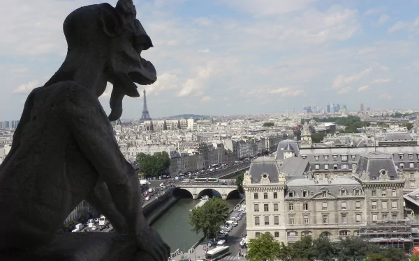 man made gargoyle HD Desktop Wallpaper | Background Image