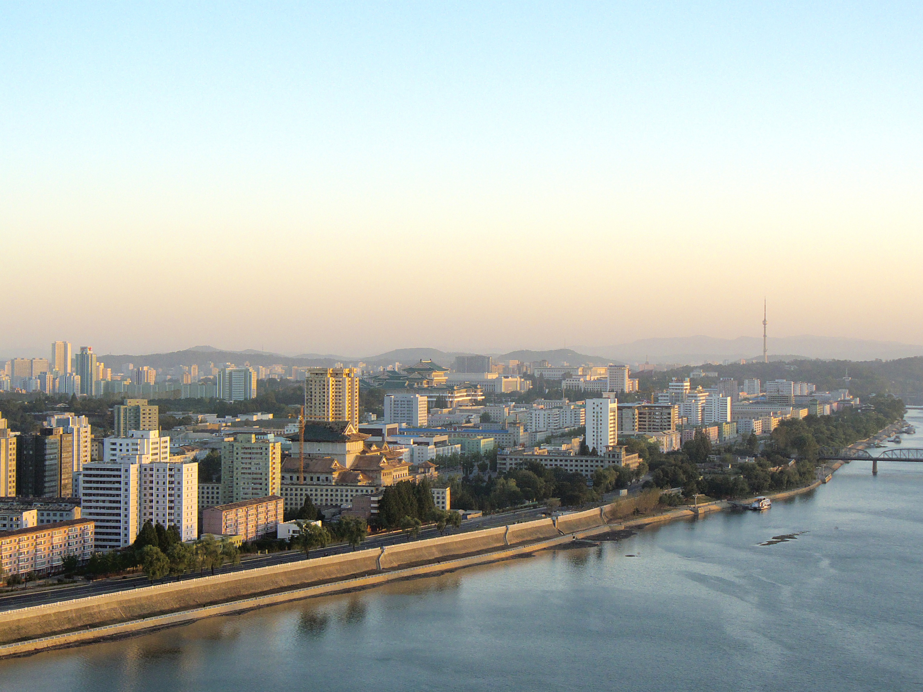 Pyongyang is the capital  of North  Korea  and the largest 