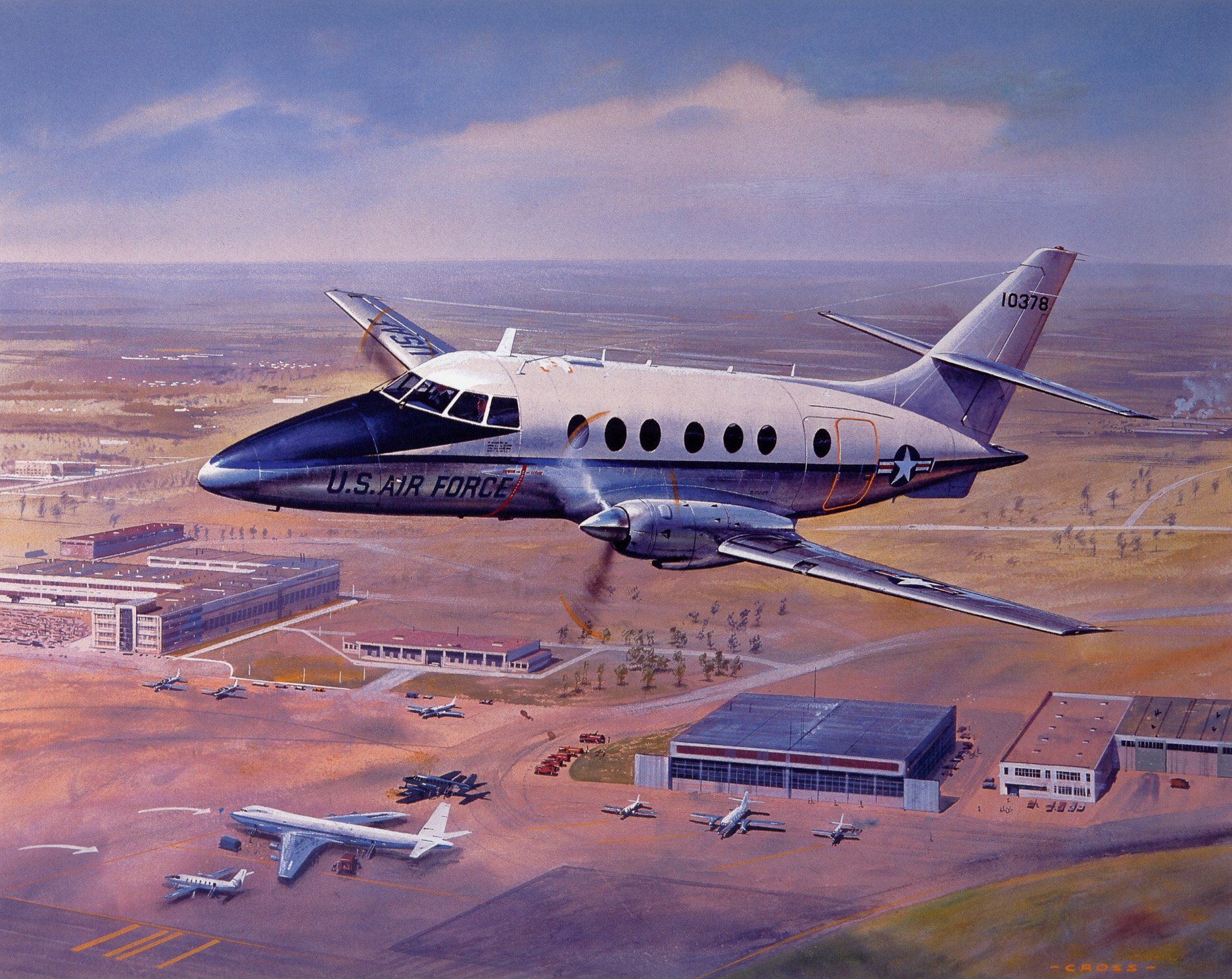 Download Handley Page Jetstream Air Force Military Aircraft Wallpaper