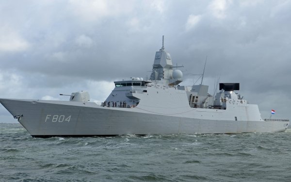Military Dutch Navy Warships HNLMS De Ruyter Frigate HD Wallpaper | Background Image