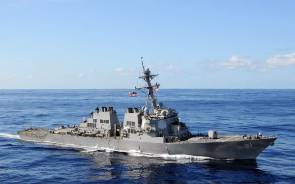 warship destroyer military USS Ramage (DDG-61) HD Desktop Wallpaper | Background Image
