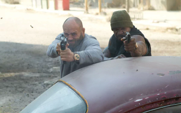 Randy Couture Toll Road Terry Crews Hale Caesar movie The Expendables 2 HD Desktop Wallpaper | Background Image