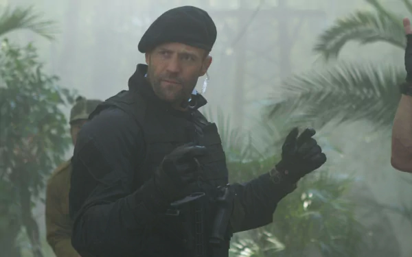 Jason Statham Lee Christmas movie The Expendables 2 HD Desktop Wallpaper | Background Image
