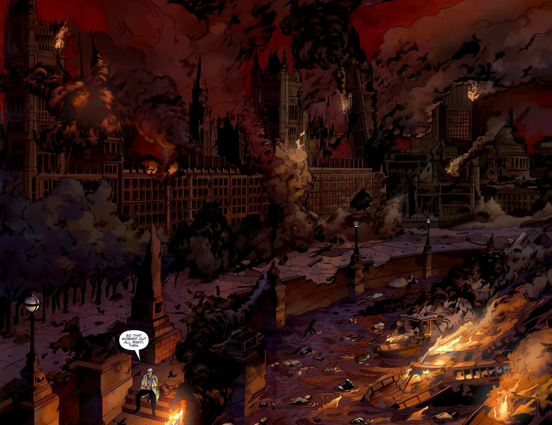 Download Comic Supergod HD Wallpaper