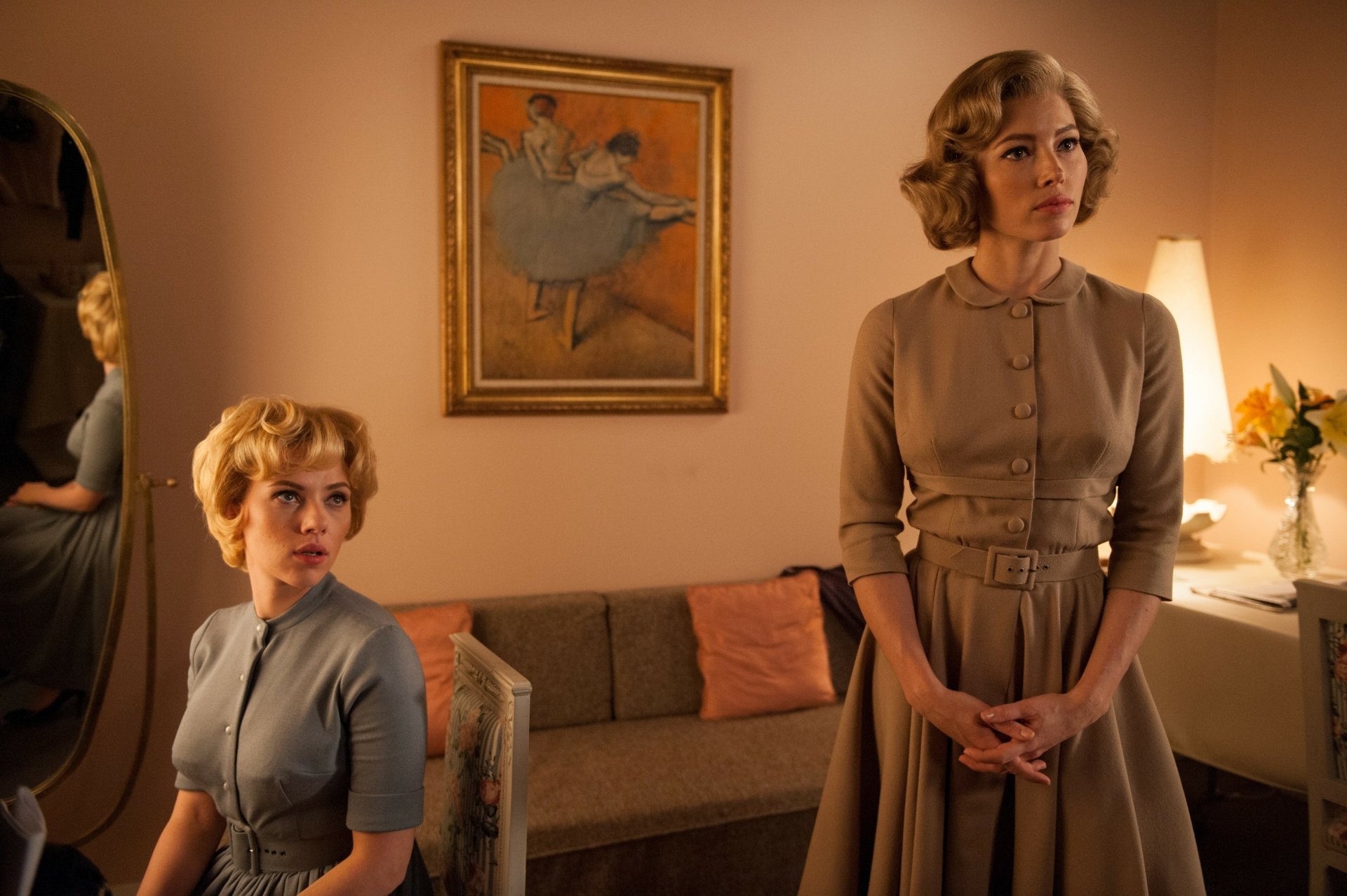 Download Scarlett Johansson Jessica Biel Movie Hitchcock 4k Ultra HD Wallpaper