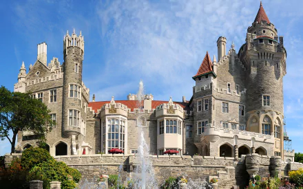 man made Casa Loma HD Desktop Wallpaper | Background Image