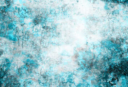 Abstract grunge HD desktop wallpaper featuring textured blue and white tones with a distressed, weathered appearance creating a dynamic and artistic background.