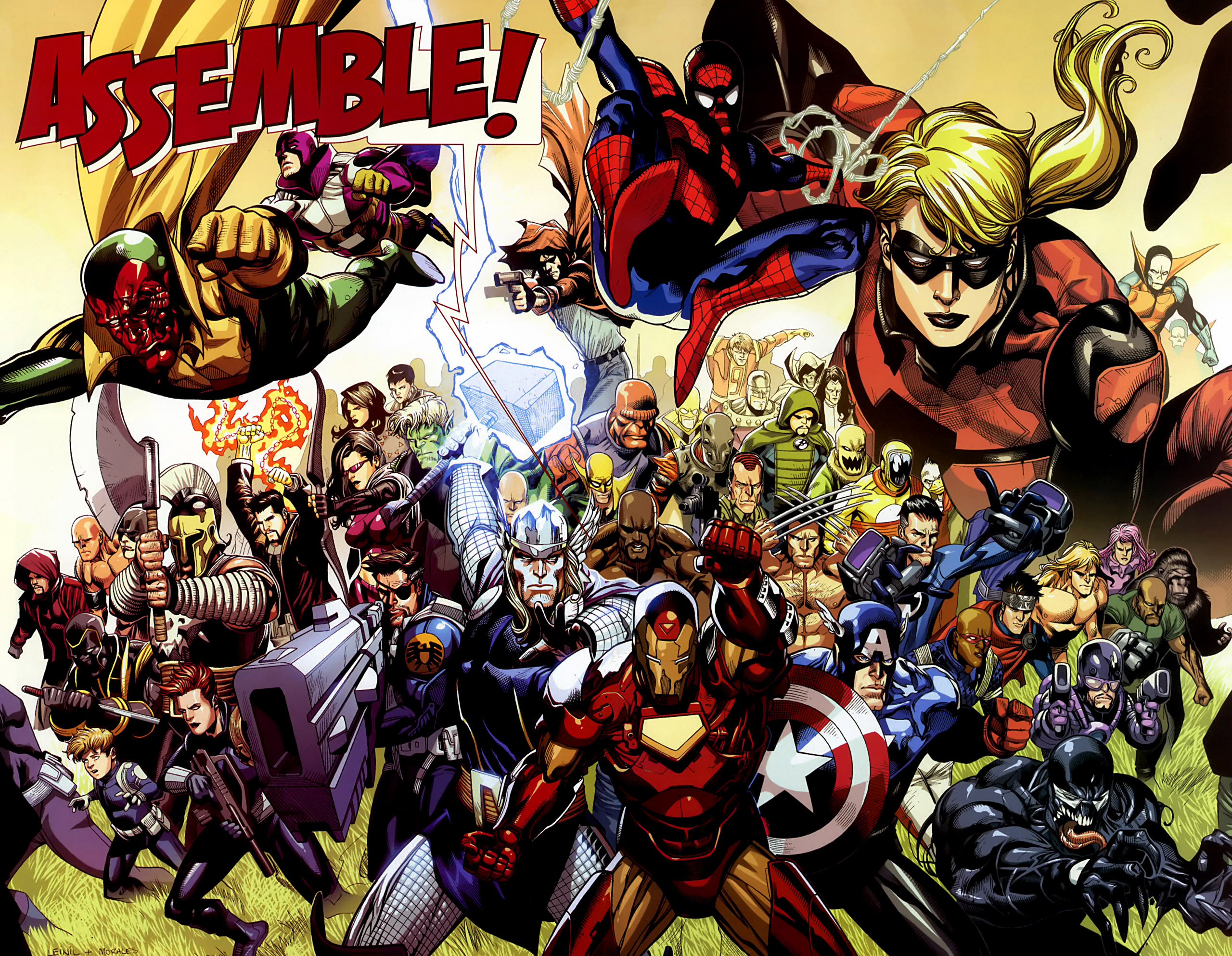 Comics Avengers Assemble HD Wallpaper | Background Image
