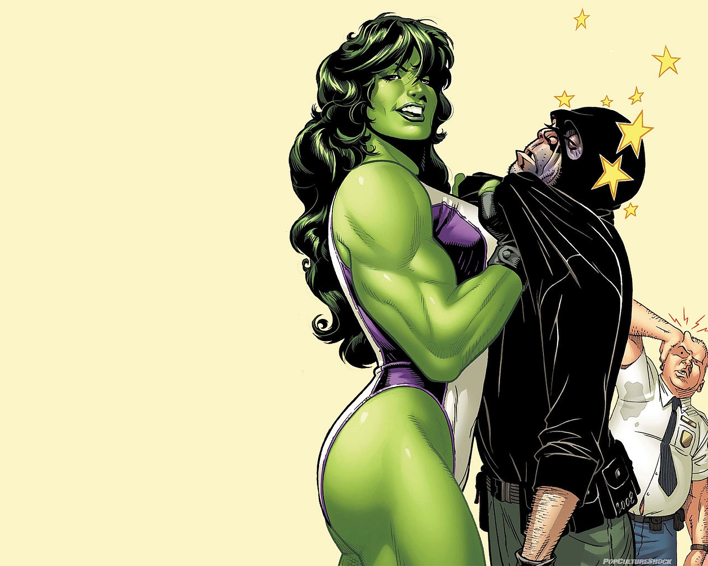Comics She-Hulk HD Wallpaper Background Image. 