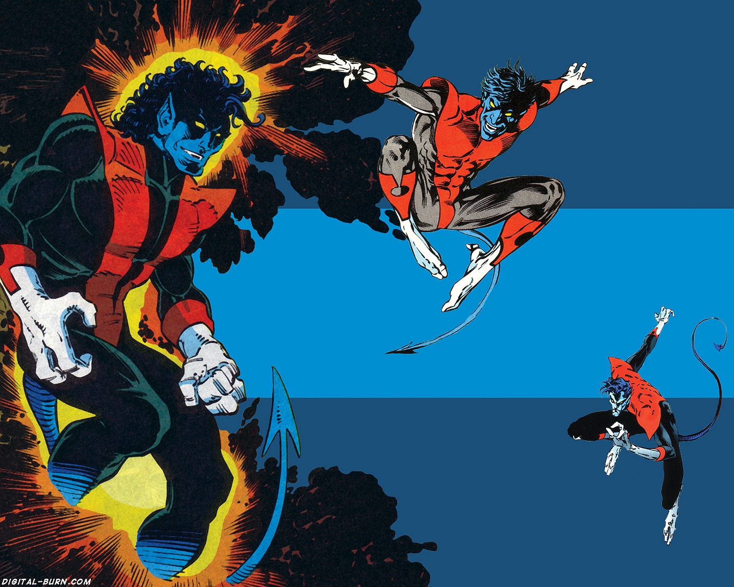 Comics Nightcrawler HD Wallpaper | Background Image