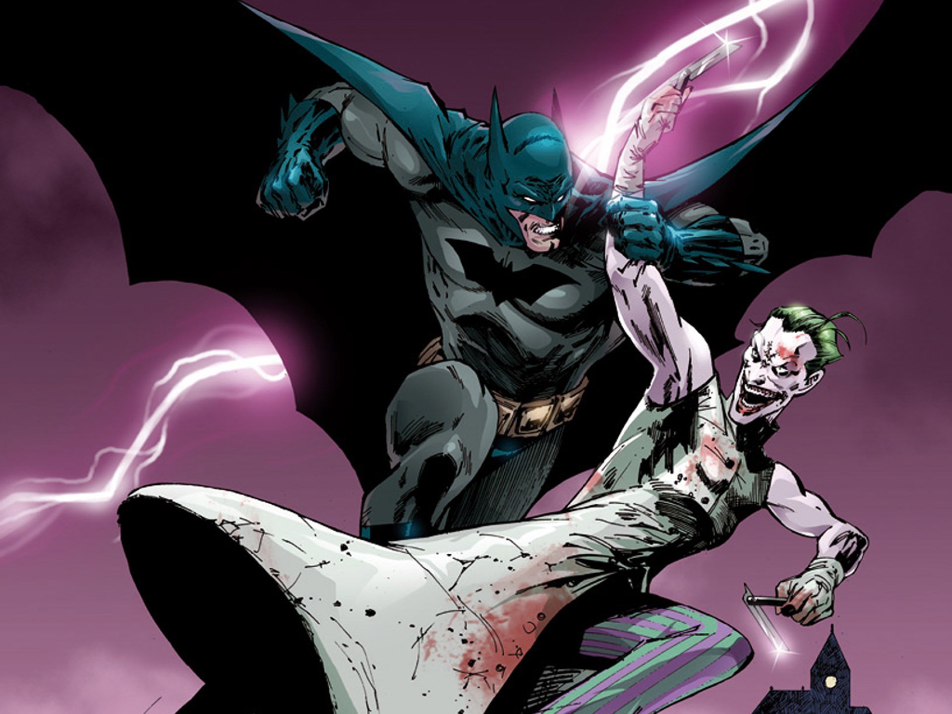Download Comic Batman HD Wallpaper | 1920x1440 | Wallpaper Abyss