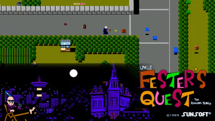 video game Fester's Quest HD Desktop Wallpaper | Background Image