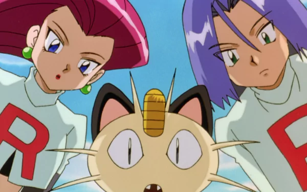 James (Pokémon) Jessie (Pokémon) Meowth (Pokémon) Team Rocket Anime Pokémon: The First Movie HD Desktop Wallpaper | Background Image