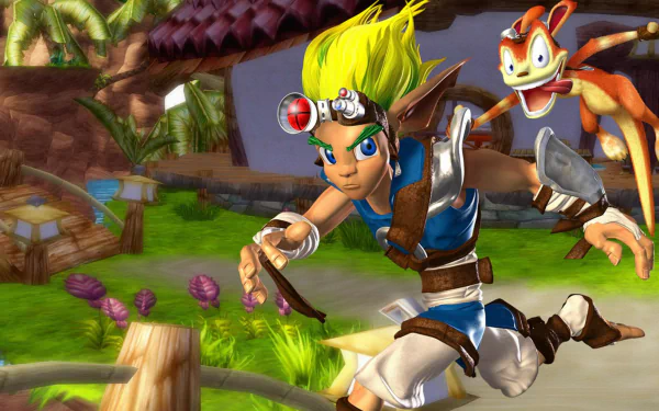 video game Jak and Daxter: The Precursor Legacy HD Desktop Wallpaper | Background Image