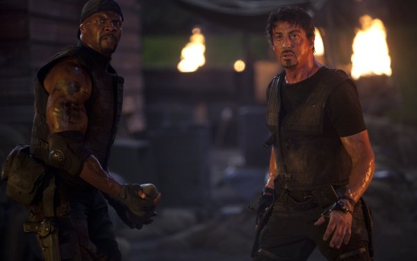 Movie The Expendables Barney Ross Sylvester Stallone Hale Caesar Terry Crews HD Wallpaper | Background Image