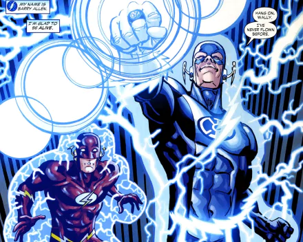 DC Comics superhero Flash Comic Blue Lantern Corps HD Desktop Wallpaper | Background Image