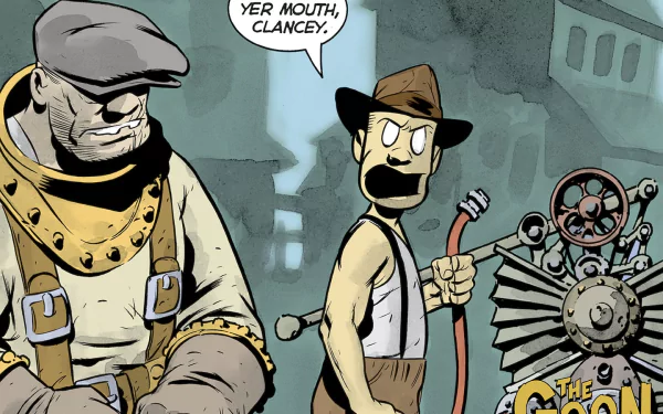 Comic The Goon (Dark Horse Comics) HD Desktop Wallpaper | Background Image