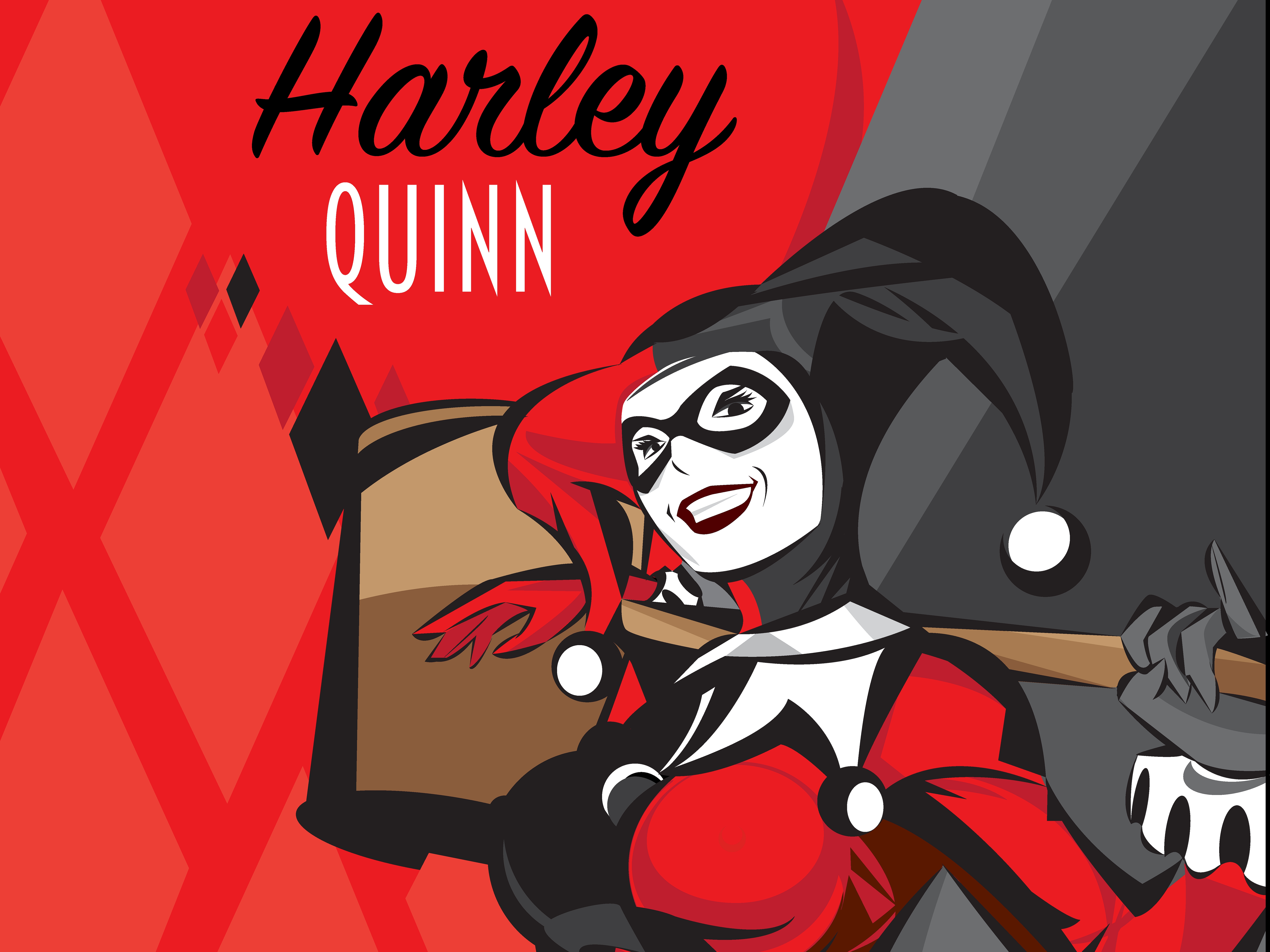 Harley Quinn 4k Ultra HD Wallpaper | Background Image | 7250x5438