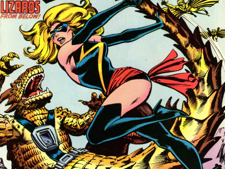 Ms. Marvel Comic HD Desktop Wallpaper | Background Image