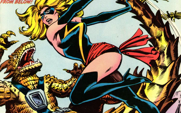 Ms. Marvel Comic HD Desktop Wallpaper | Background Image