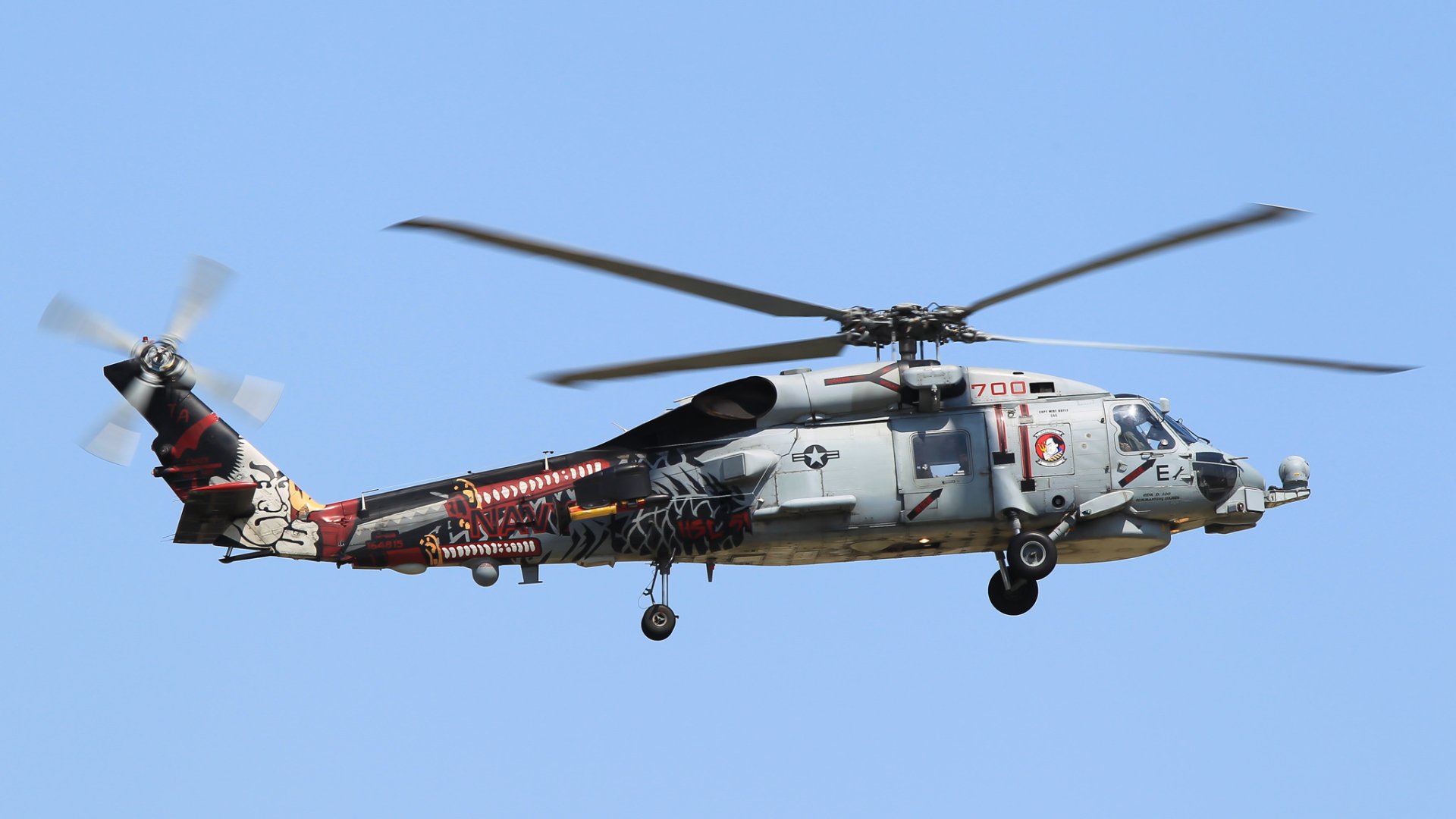 Download Helicopter Military Sikorsky SH-60 Seahawk HD Wallpaper