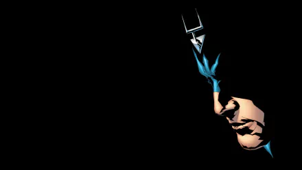 Comic Black Bolt HD Desktop Wallpaper | Background Image
