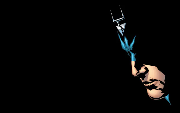 Comic Black Bolt HD Desktop Wallpaper | Background Image