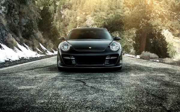 Vehicles Porsche 911 Carrera Porsche Porsche 911 Black Car Car Road HD Wallpaper | Background Image