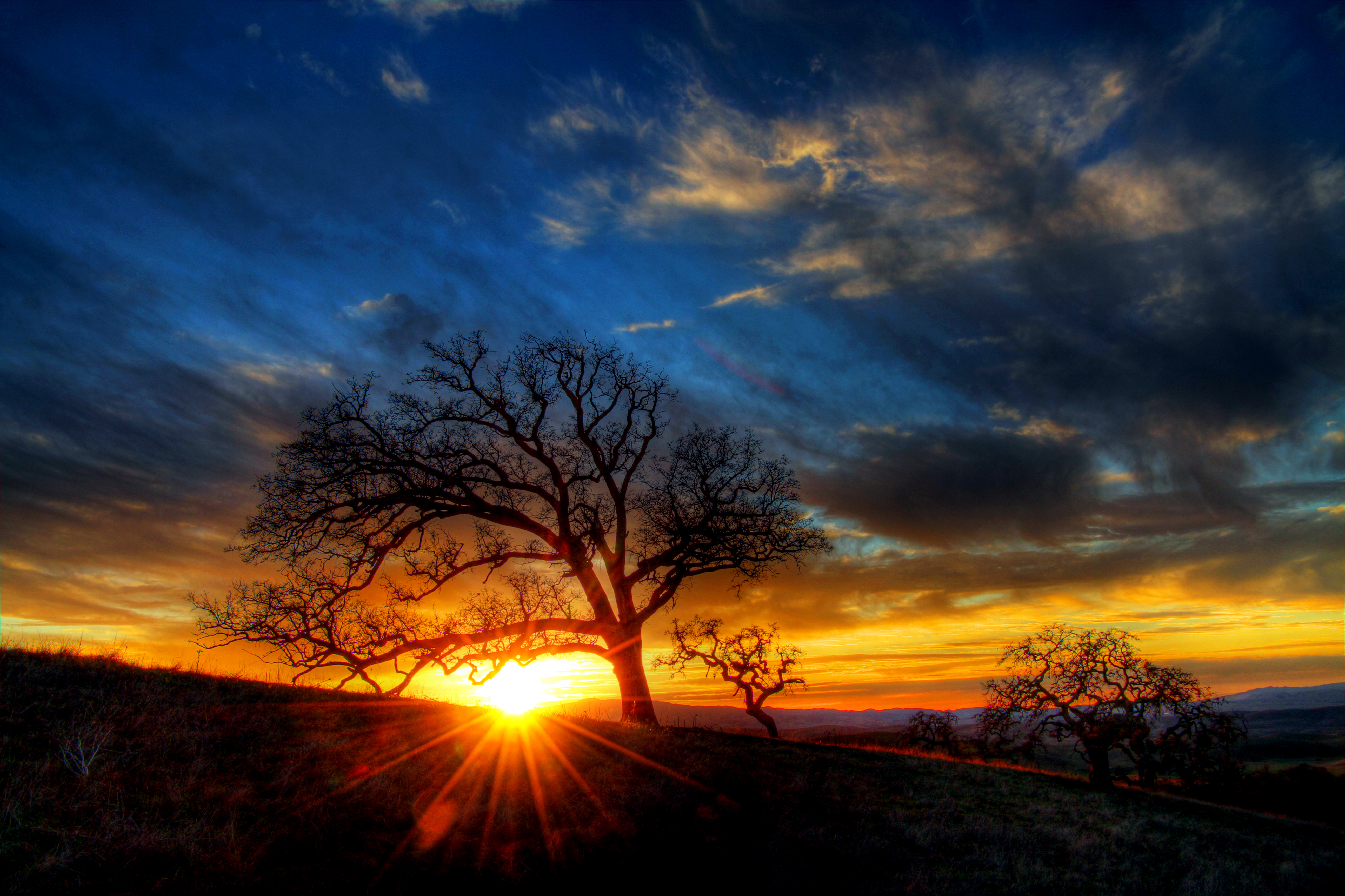 Earth Sunset HD Wallpaper | Background Image