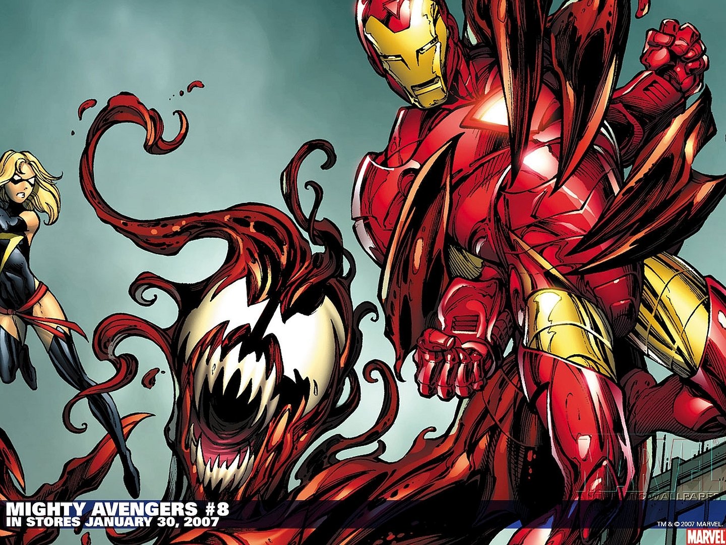 Download Iron Man Comic Mighty Avengers Wallpaper