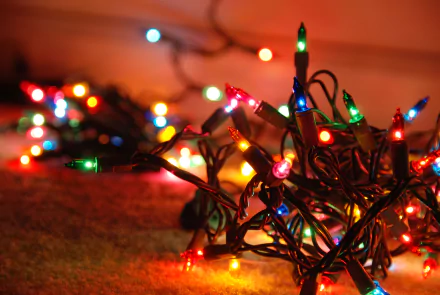 christmas lights holiday Christmas HD Desktop Wallpaper | Background Image