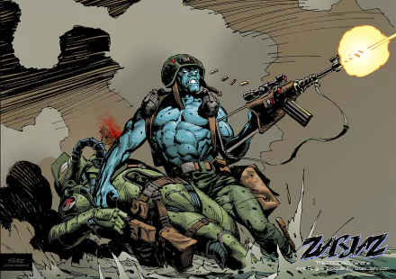 Comic Zarjaz HD Desktop Wallpaper | Background Image