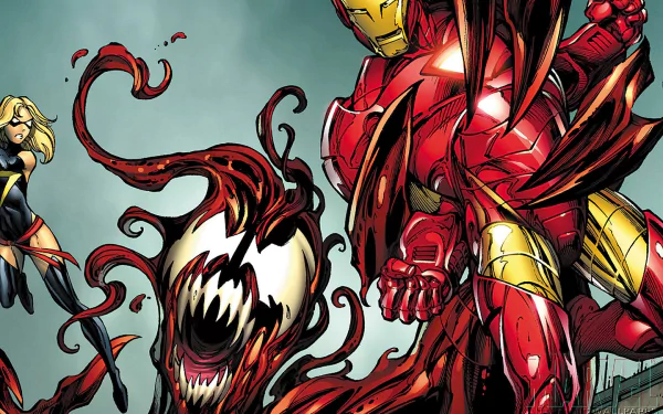 Iron Man Comic mighty avengers HD Desktop Wallpaper | Background Image