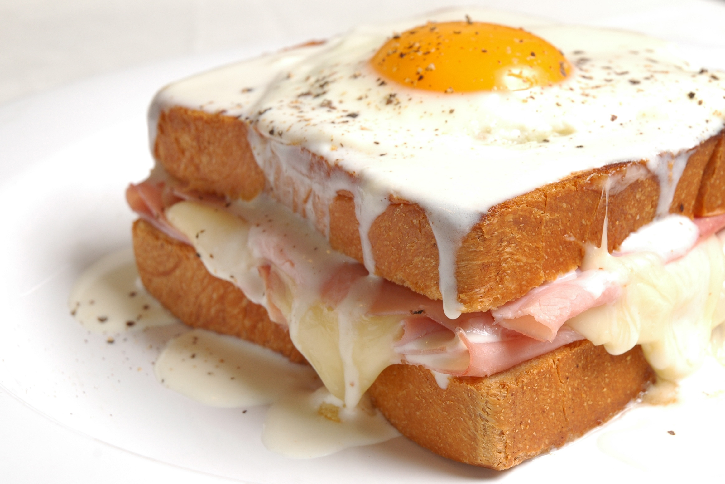 Food Croque Madame HD Wallpaper | Background Image