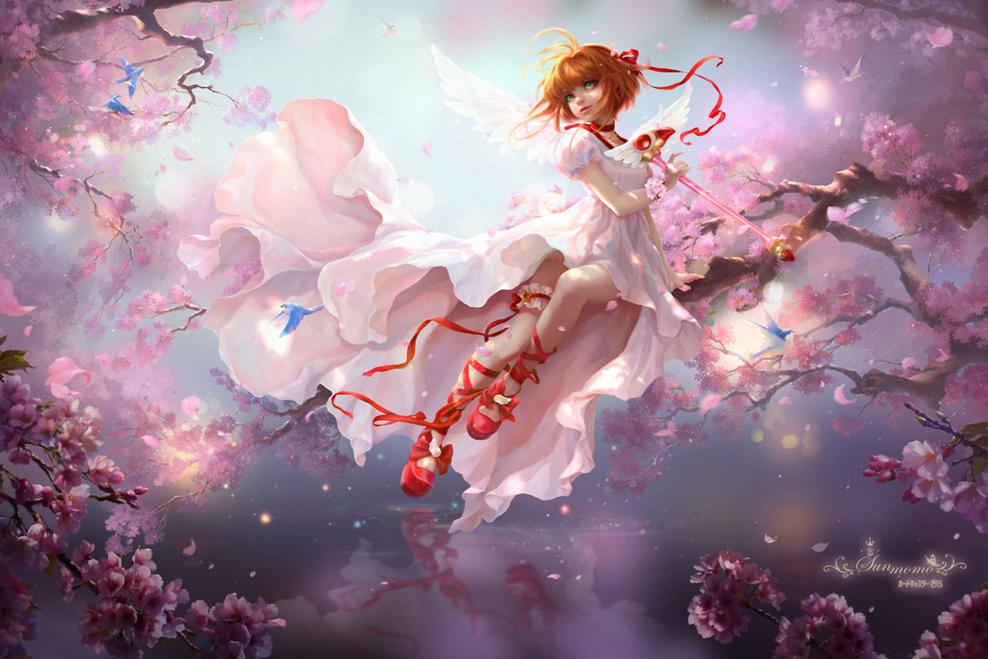 sakura fantasy gown