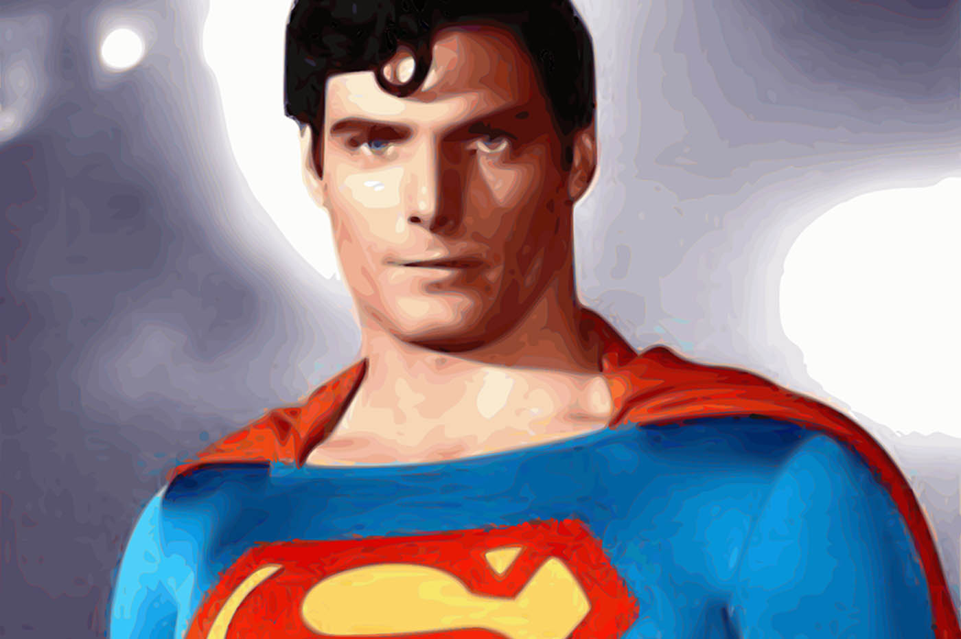 superman flocked