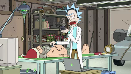 Ruben Ridley Rick Sanchez TV Show Rick and Morty HD Desktop Wallpaper | Background Image