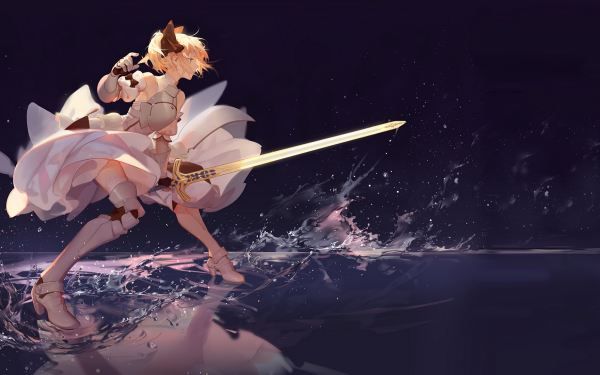 Anime Fate/Stay Night Fate Series Saber Saber Lily Fond d'écran HD | Image