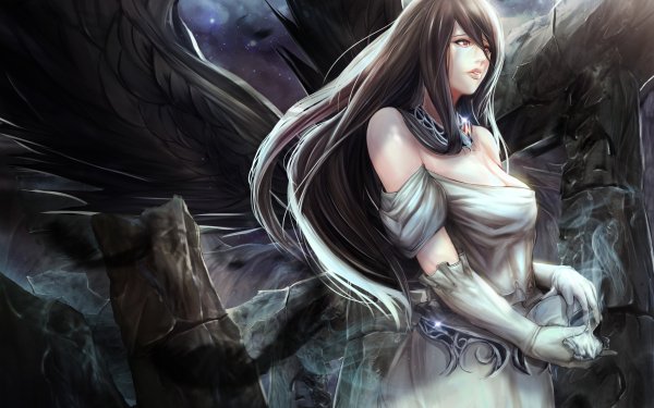 Anime Overlord Albedo HD Wallpaper | Background Image