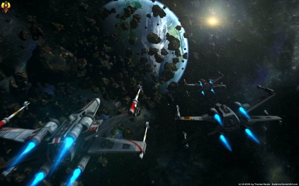 Movie Star Wars X-Wing Starfighter Sci Fi Futuristic HD Wallpaper | Background Image