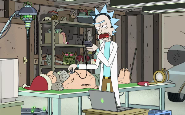 Ruben Ridley Rick Sanchez TV Show Rick and Morty HD Desktop Wallpaper | Background Image