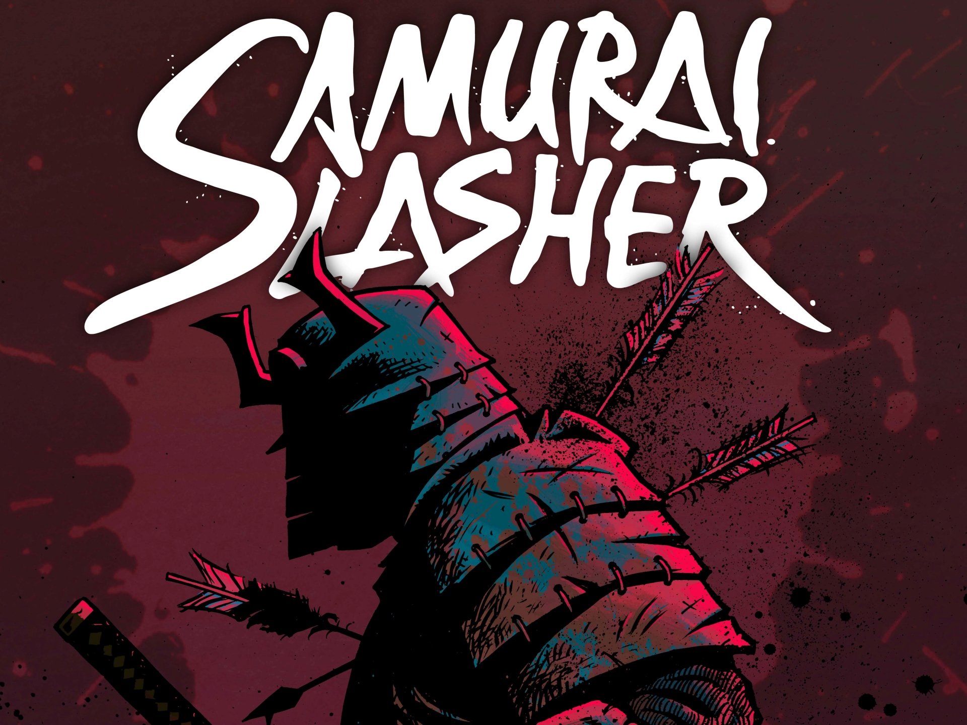 Comics Samurai slasher 4k Ultra HD Wallpaper