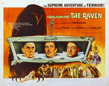 movie The Raven (1963) HD Desktop Wallpaper | Background Image