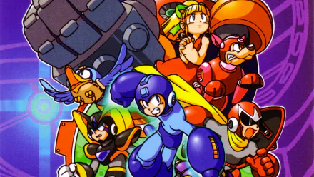 video game Mega Man 2: The Power Fighters HD Desktop Wallpaper | Background Image