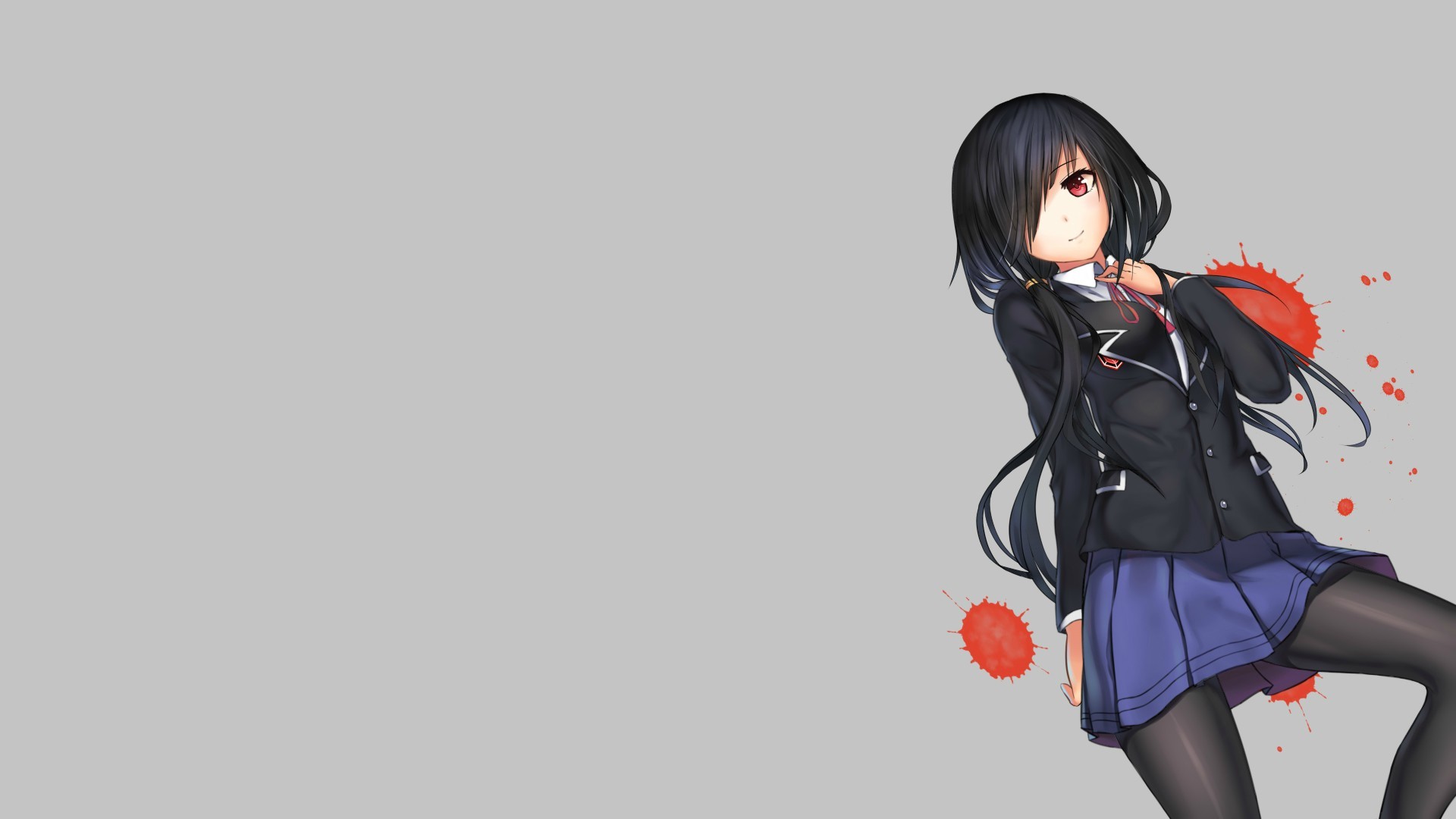 Black haired female anime character, Tokisaki Kurumi, Date A Live HD  wallpaper