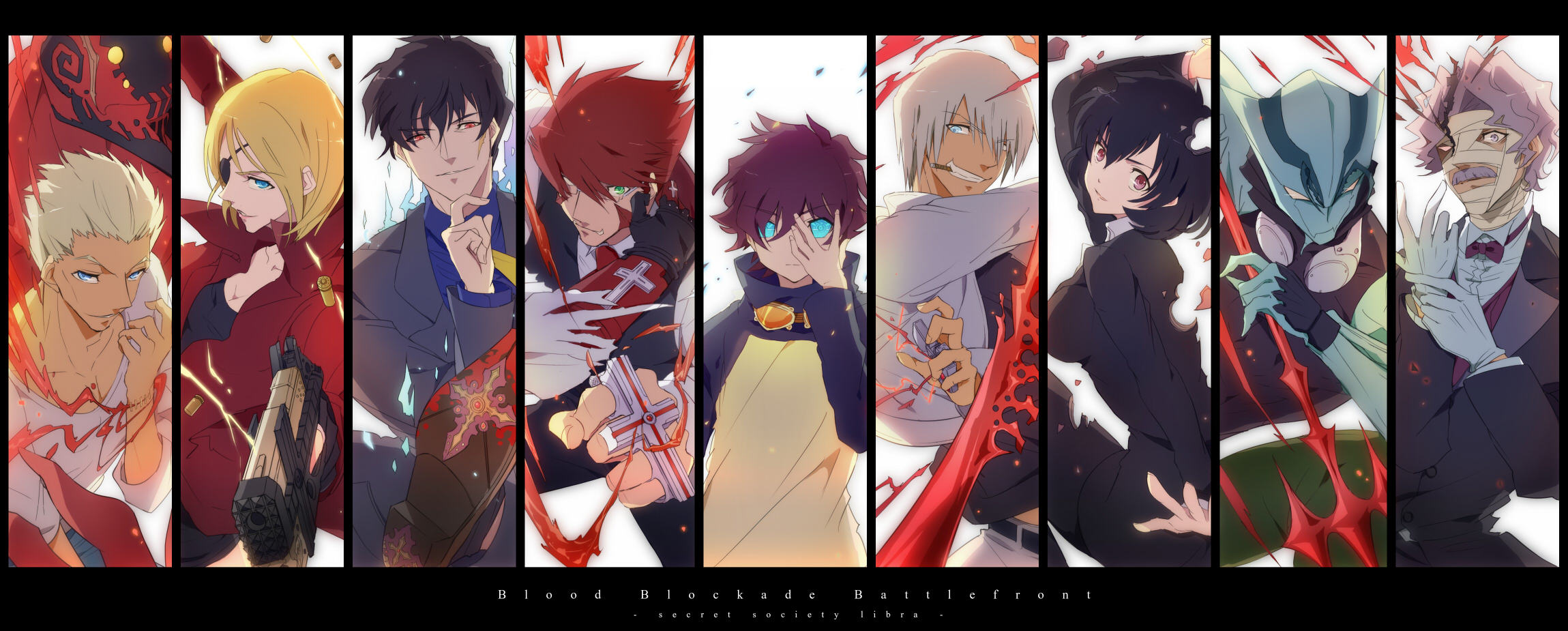 Blood Blockade Battlefront Gets New Character Bump of Chicken Song  News   Anime News Network