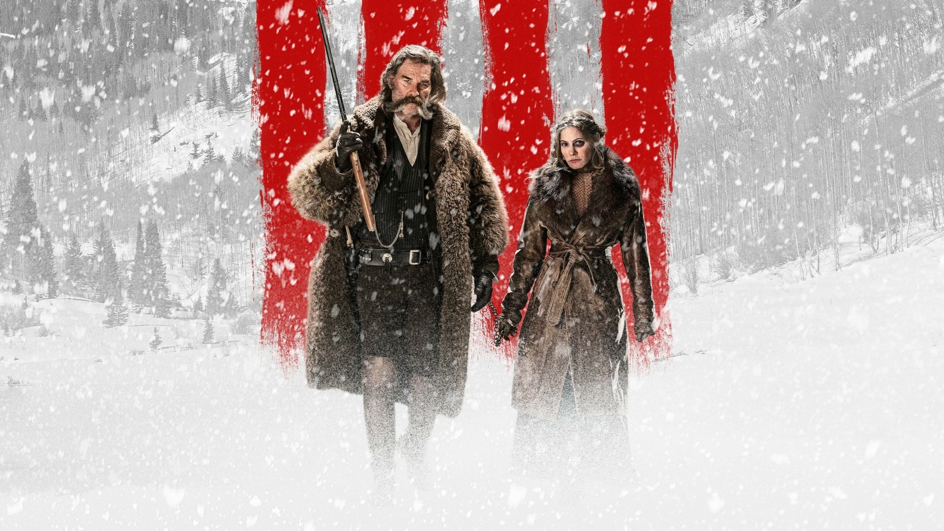 Download Jennifer Jason Leigh Kurt Russell Movie The Hateful Eight 4k Ultra HD Wallpaper