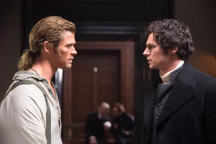 Chris Hemsworth Benjamin Walker movie In the Heart of the Sea HD Desktop Wallpaper | Background Image