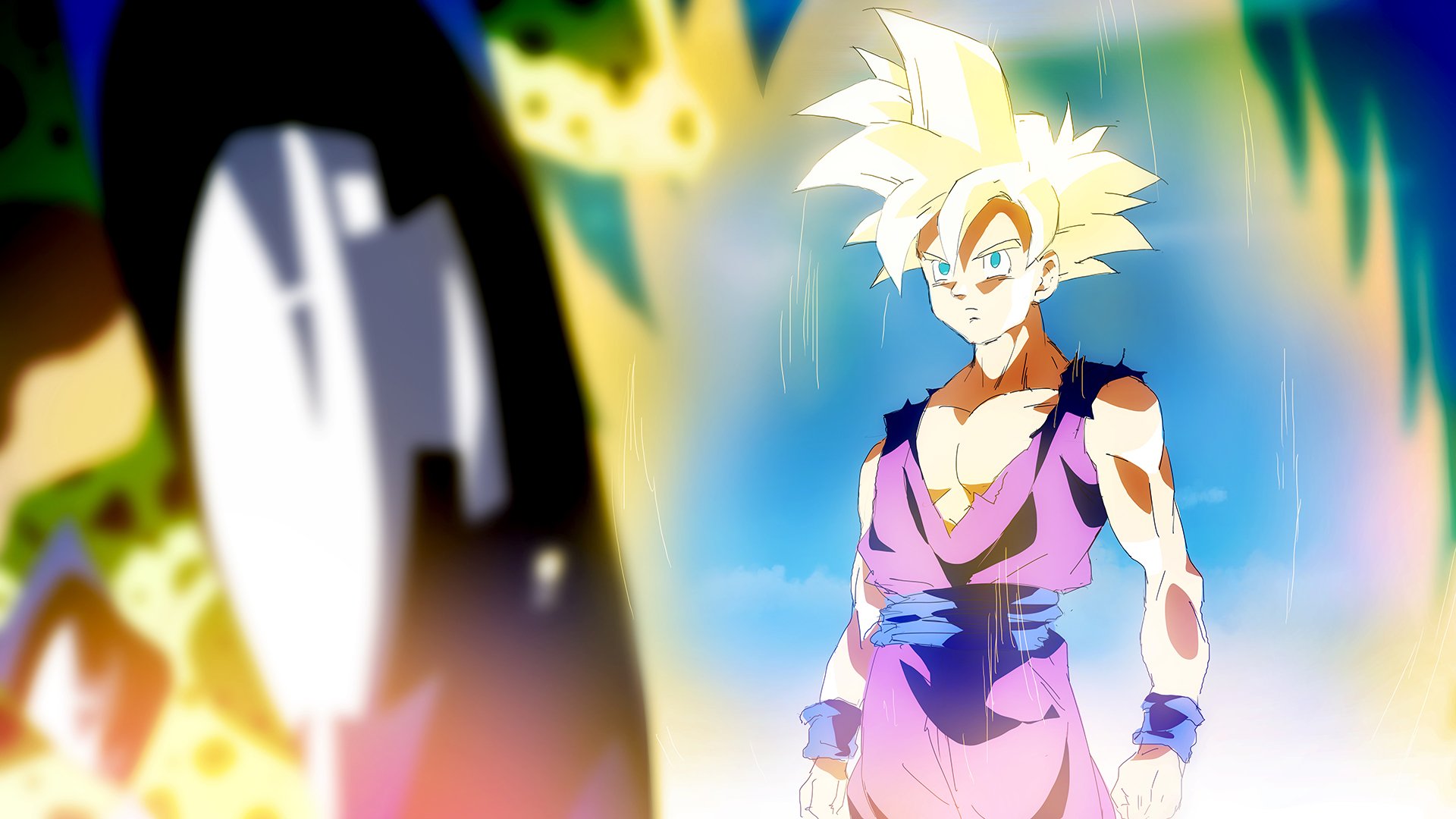 Gohan Vs Cell HD Wallpaper | Background Image | 1920x1080 ...